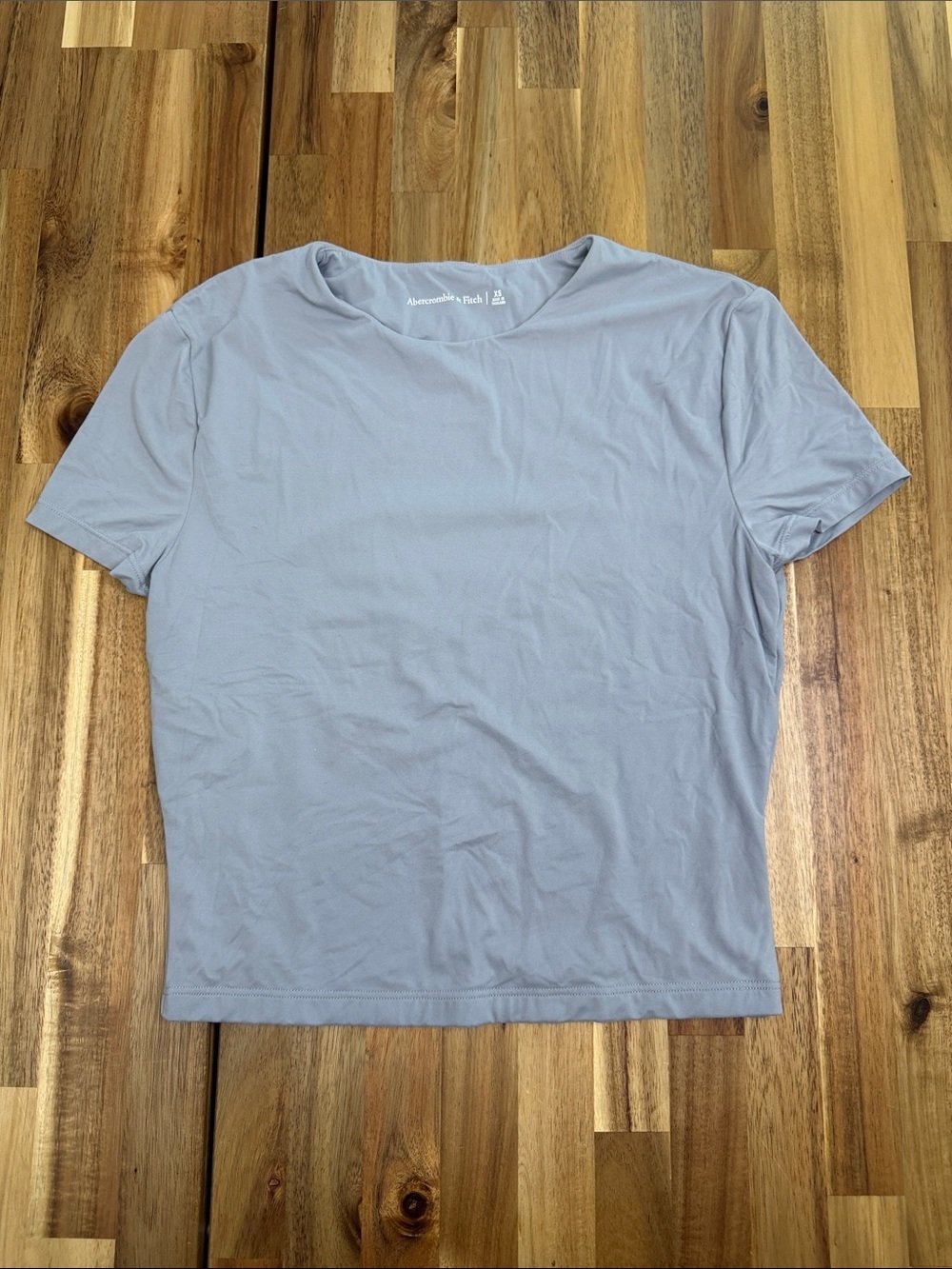 Abercrombie & Fitch Cropped Double Lined T-Shirt